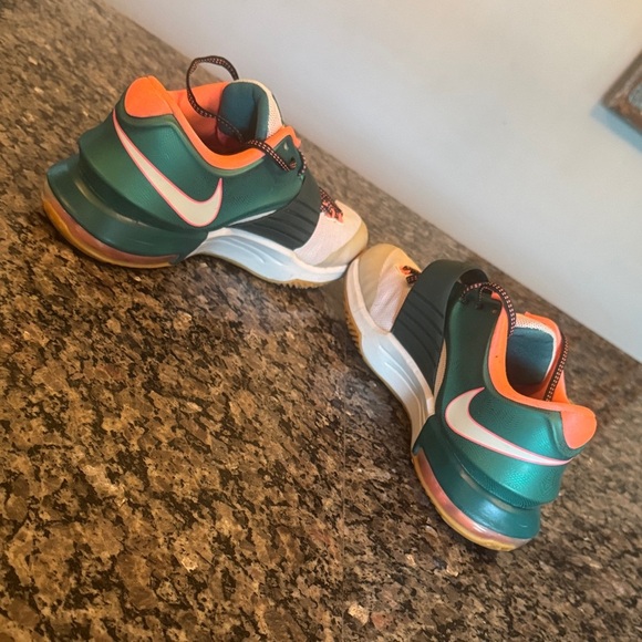 Nike air zoom KD 7 VII Easy Money White Green Size 9 Sneakers EUC - Picture 13 of 17